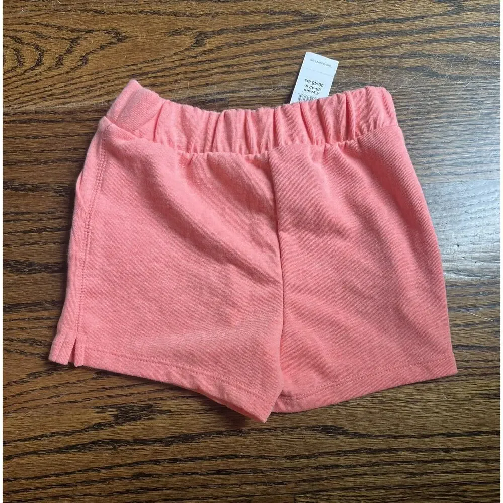 Gap toddler girl shorts size 4 pink NWT
